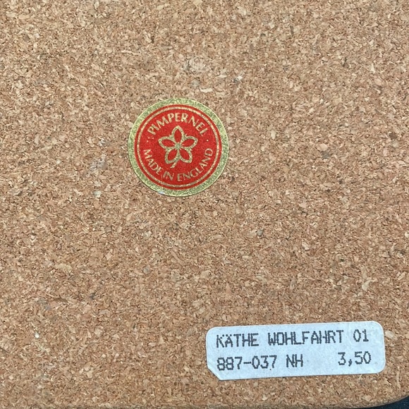 Pimpernel acrylic traditional Christmas tree drink coaster set of 6 each box - Picture 4 of 5